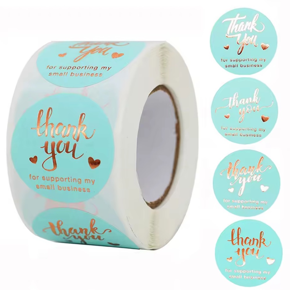 Thank You for Supporting My Small Business Stickers (300 Count)